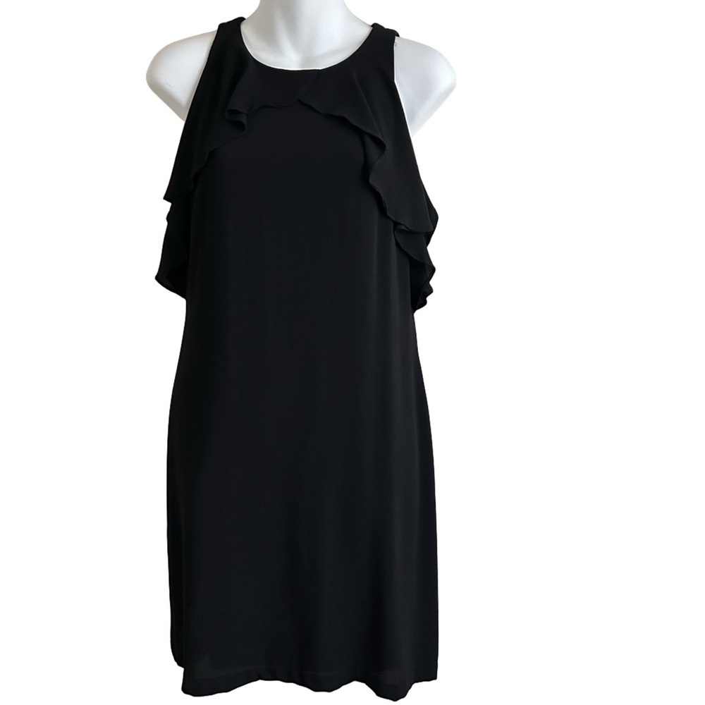 Jessica Simpson Black Sleeveless Cocktail dress Midi Size 6